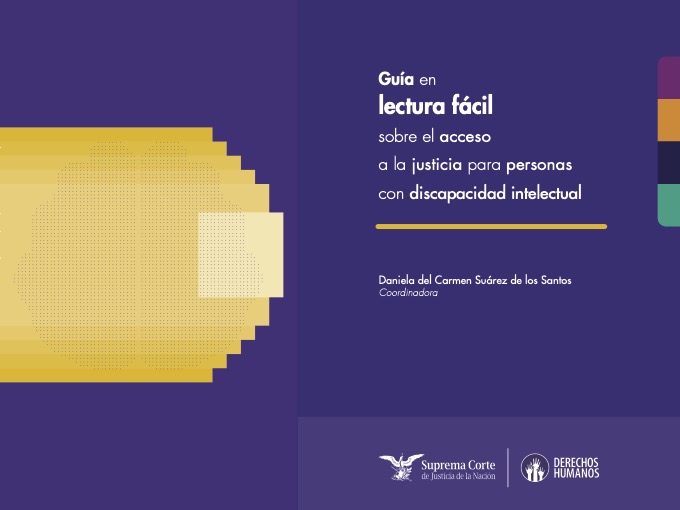 Guía en lectura fácil sobre el acceso a la justicia para personas con discapacidad intelectual