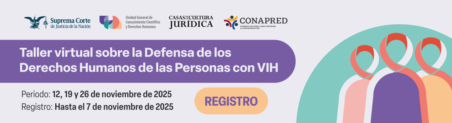Taller virtual sobre la Defensa de los Derechos Humanos de las Personas con VIH 