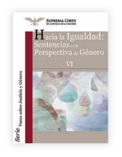 Portada de Hacia la igualdad: sentencias con perspectiva de género 