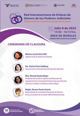 Ceremonia de clausura