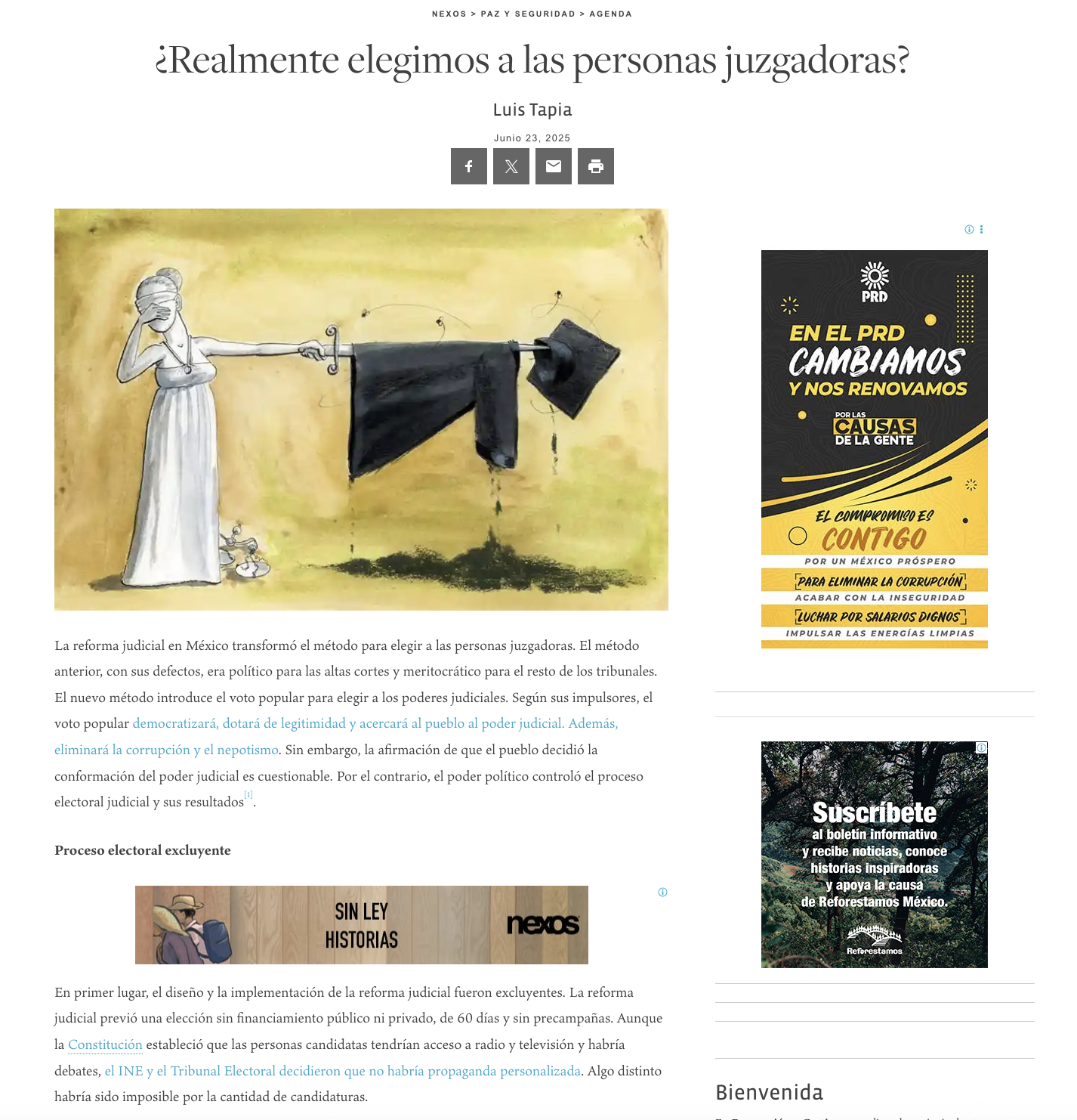 Portada del documento