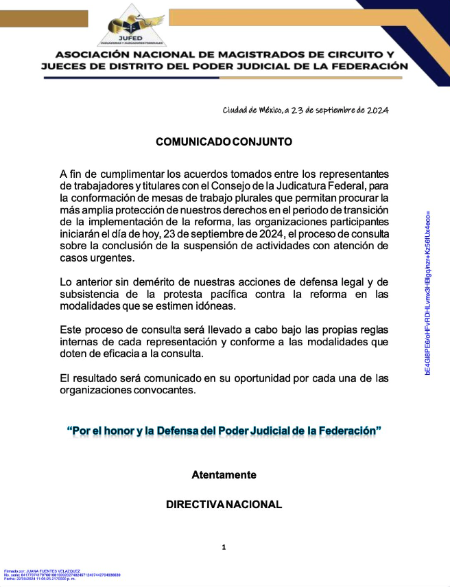 Portada del documento