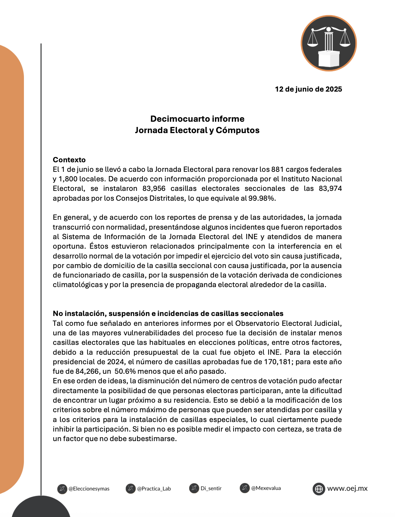 Portada del documento