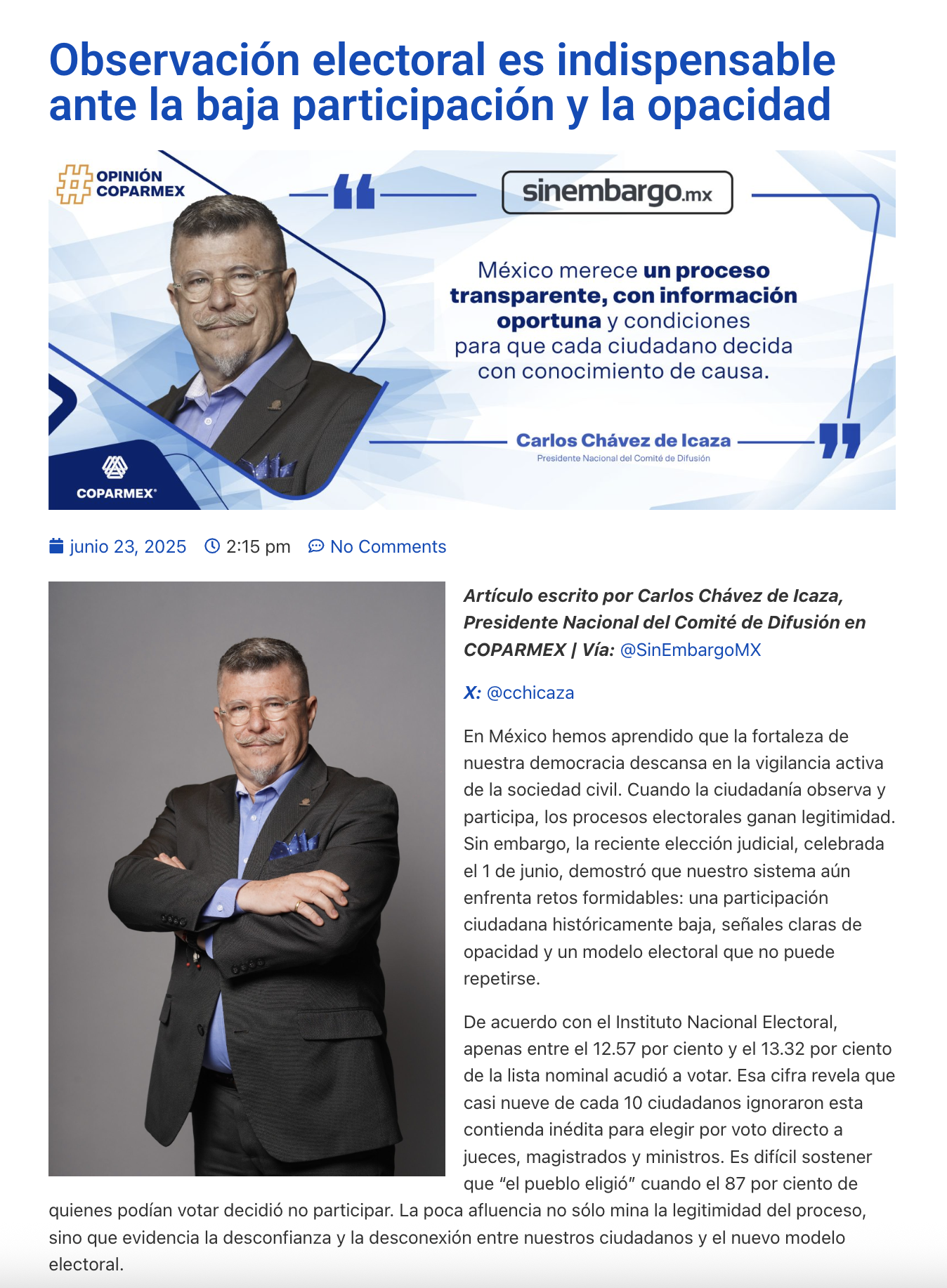 Portada del documento