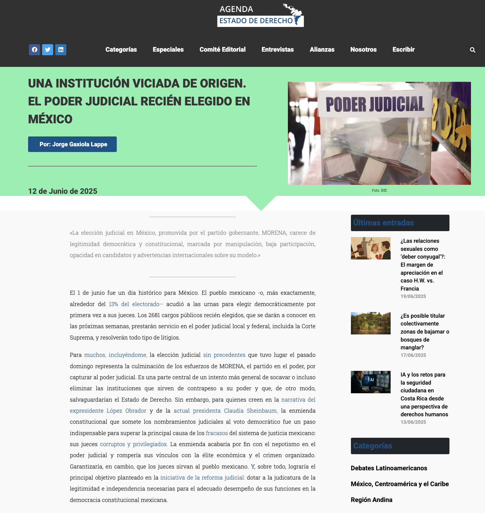 Portada del documento