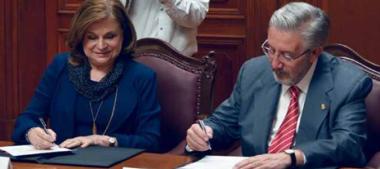 Firma de Convenio Marco de Colaboración entre el Poder Judicial de la Federación y la Secretaría de la Función Pública