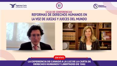 Sexta Conferencia: ‘‘La experiencia de Canadá a luz de la Carta de Derechos y Libertades de 1982’’