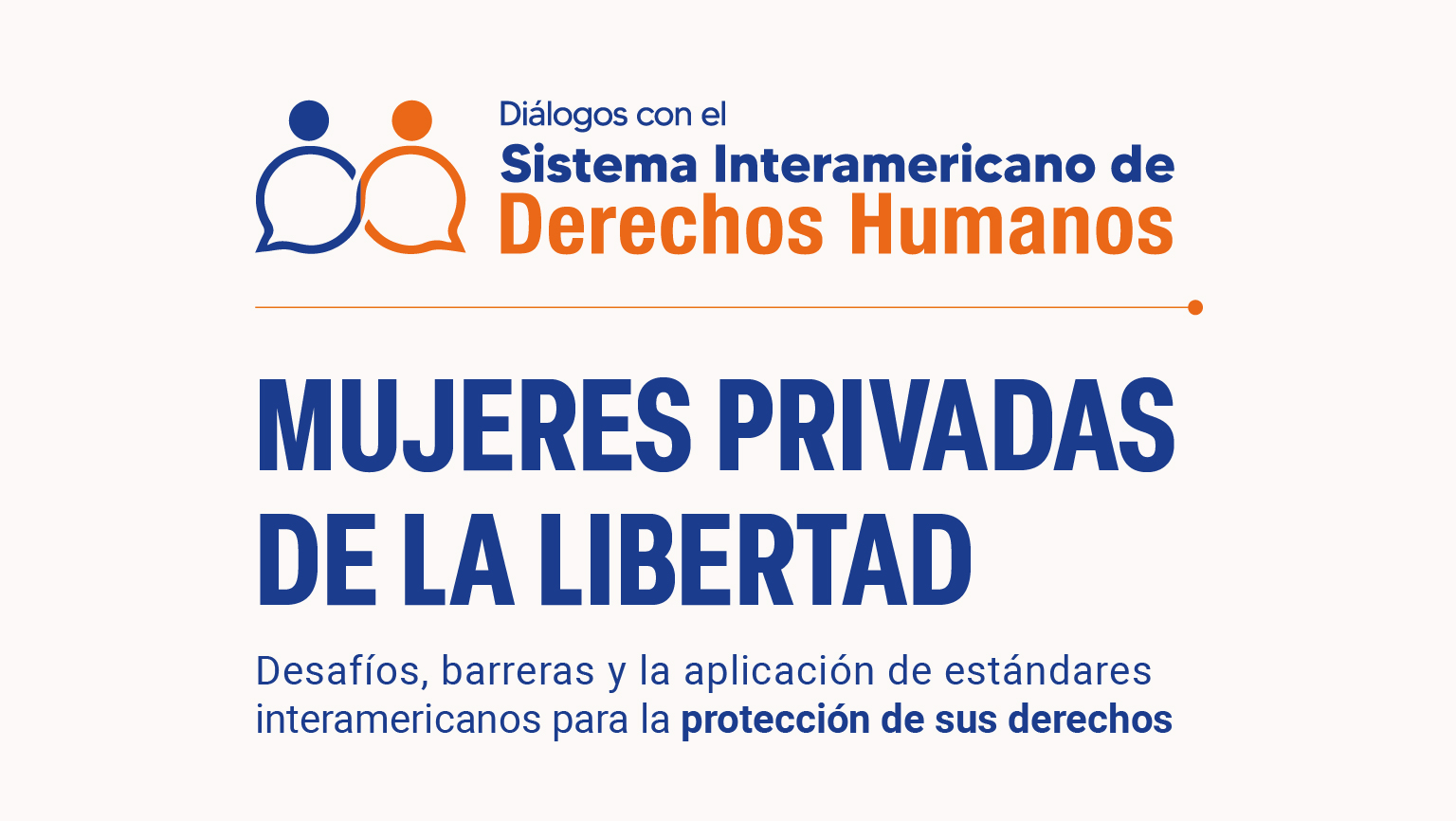Mujeres privadas de su libertad