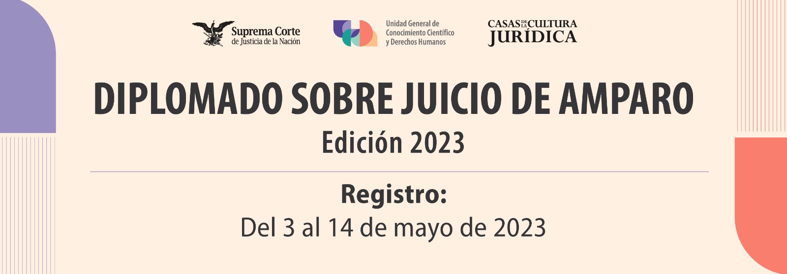 Diplomado sobre Juicio de Amparo 2023 Registro