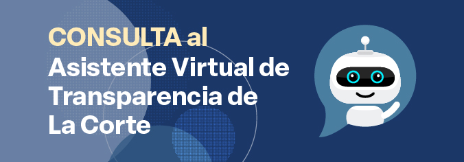 Asistente virtual transparencia