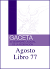 Libro 77 2020 Agosto. Archivo PDF para descargar, se abrirá en una nueva ventana