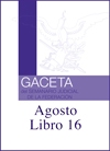 Libro 16 2022 Agosto.  Archivo PDF para descargar, se abrirá en una nueva ventana