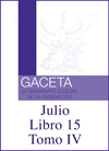 Libro 15 Tomo IV 2022 Julio. Archivo PDF para descargar, se abrirá en una nueva ventana