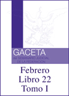 Libro 22 Tomo I 2023 Febrero. Archivo PDF para descargar, se abrirá en una nueva ventana