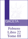 Libro 22 Tomo III 2023 Febrero. Archivo PDF para descargar, se abrirá en una nueva ventana