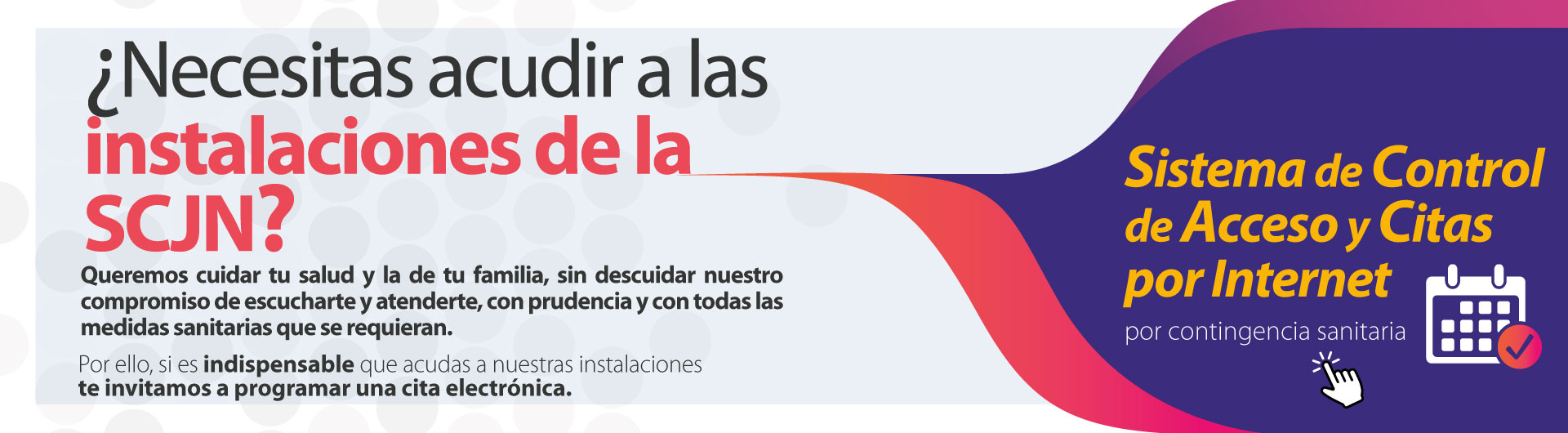Sistema de citas por internet SCJN