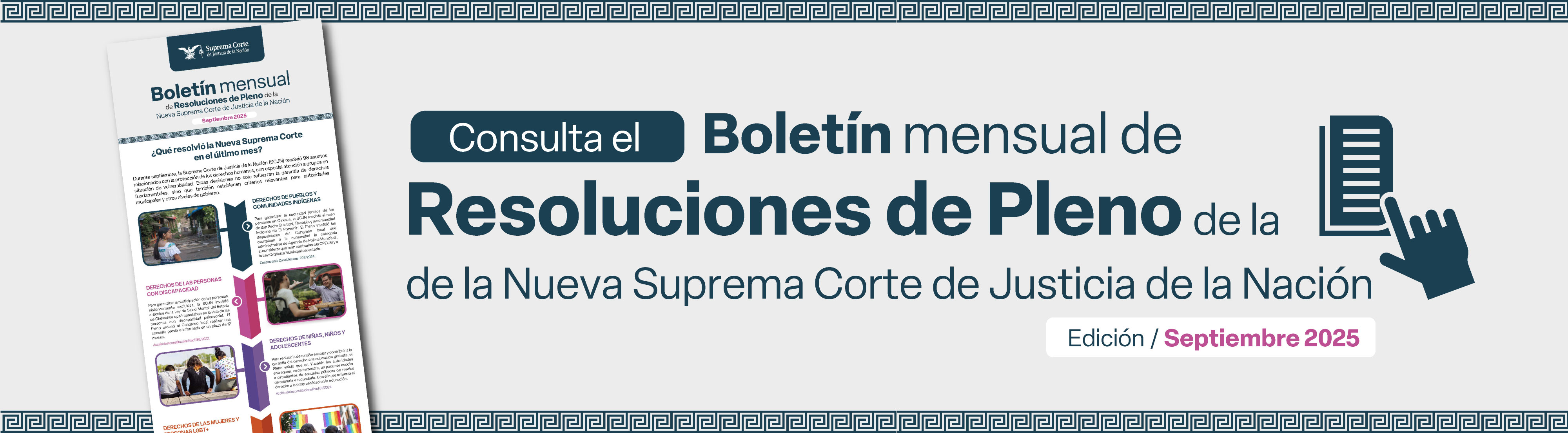Boletín Mensual de Resoluciones del pleno