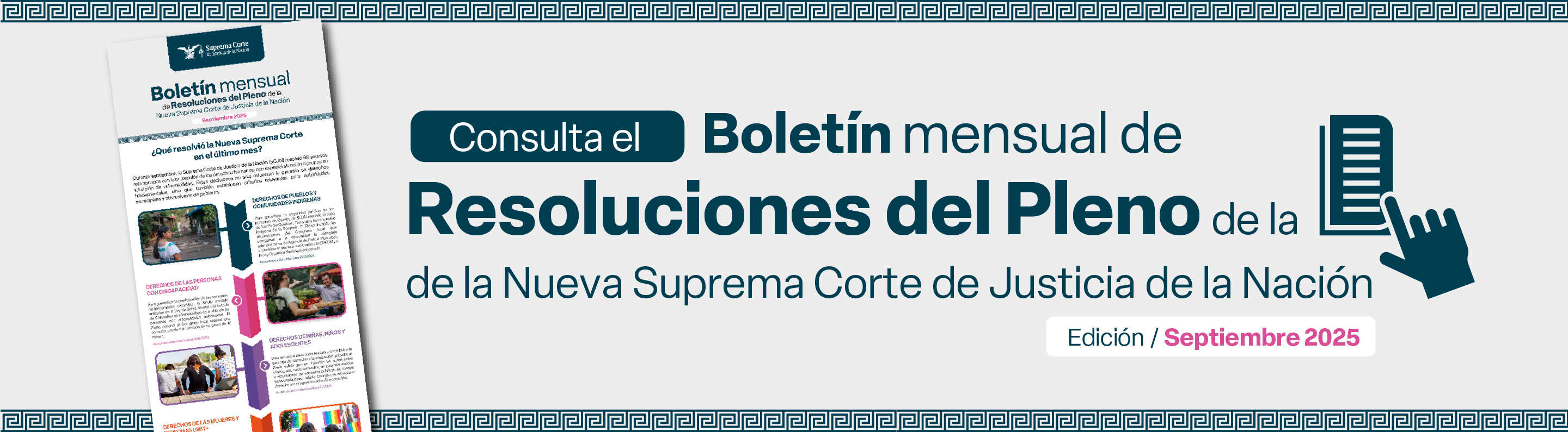 Boletín Mensual de Resoluciones del pleno
