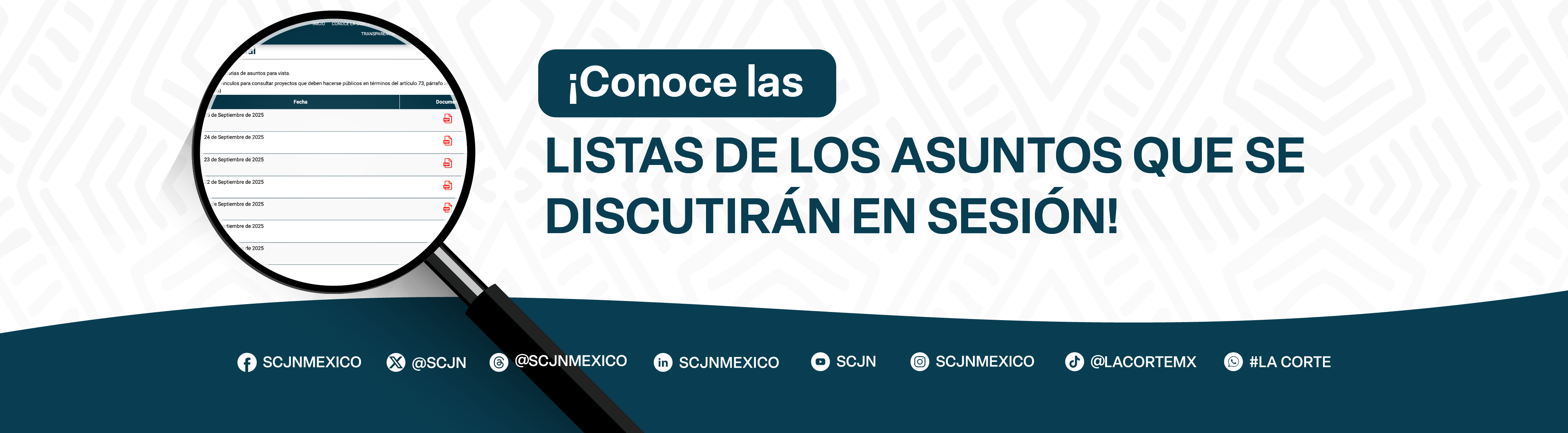Lista sesiones