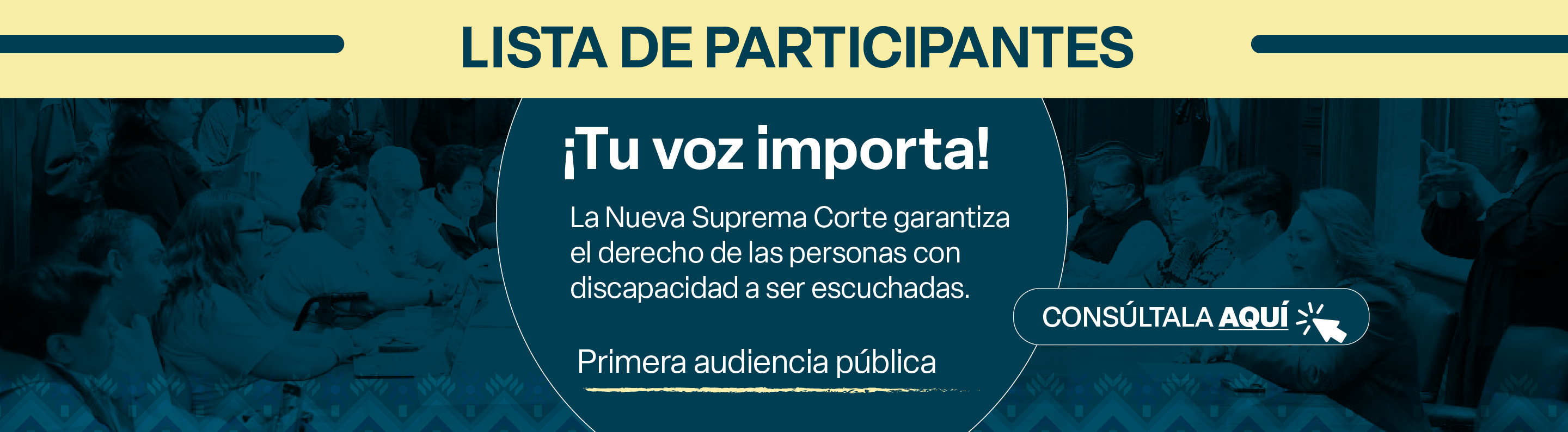 Primera audiencia pública