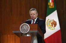 Ministro Presidente Arturo Zaldívar, en el 102 Aniversario de Promulgación de la Constitución Política de los Estados Unidos Mexicanos, en Querétaro, Qro.