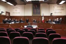Sesión pública del Pleno de la Suprema Corte de Justicia de la Nación