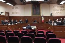 Sesión pública del Pleno de la Suprema Corte de Justicia de la Nación