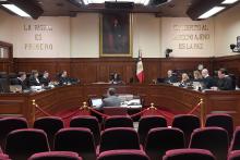 Sesión pública del Pleno de la Suprema Corte de Justicia de la Nación