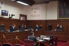 Sesión pública del Pleno de la Suprema Corte de Justicia de la Nación