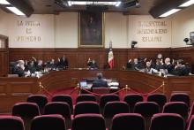 Sesión pública del Pleno de la Suprema Corte de Justicia de la Nación
