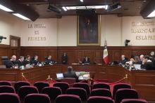 Sesión pública del Pleno de la Suprema Corte de Justicia de la Nación