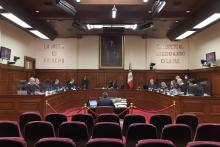 Sesión pública del Pleno de la Suprema Corte de Justicia de la Nación