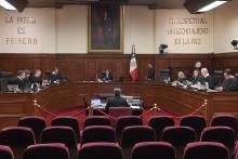 Sesión pública del Pleno de la Suprema Corte de Justicia de la Nación