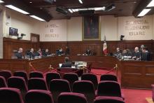 Sesión pública del Pleno de la Suprema Corte de Justicia de la Nación