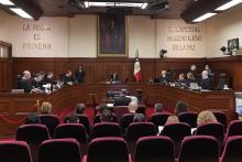 Sesión pública del Pleno de la Suprema Corte de Justicia de la Nación