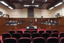Sesión pública del Pleno de la Suprema Corte de Justicia de la Nación