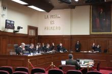 Sesión pública del Pleno de la Suprema Corte de Justicia de la Nación