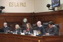 Sesión pública del Pleno de la Suprema Corte de Justicia de la Nación