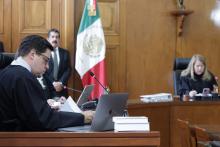 Sesión pública de la Primera Sala de la Suprema Corte de Justicia de la Nación