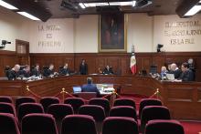 Sesión pública del Pleno de la Suprema Corte de Justicia de la Nación