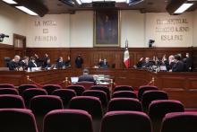 Sesión pública del Pleno de la Suprema Corte de Justicia de la Nación