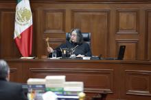 Sesión pública del Pleno de la Suprema Corte de Justicia de la Nación