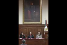 Sesión solemne primer informe de labores del PJF Ministra Presidenta Norma Lucia Piña Hernández