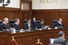 Sesión pública del Pleno de la Suprema Corte de Justicia de la Nación
