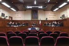 Sesión pública del Pleno de la Suprema Corte de Justicia de la Nación