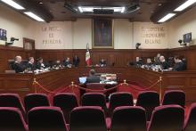 Sesión pública del Pleno de la Suprema Corte de Justicia de la Nación