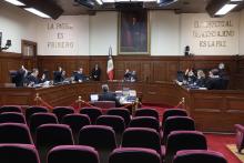 Sesión pública del Pleno de la Suprema Corte de Justicia de la Nación