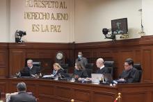 Sesión pública del Pleno de la Suprema Corte de Justicia de la Nación