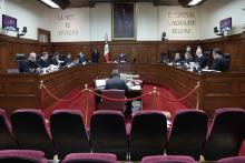 Sesión pública del Pleno de la Suprema Corte de Justicia de la Nación