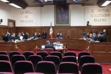 Sesión pública del Pleno de la Suprema Corte de Justicia de la Nación